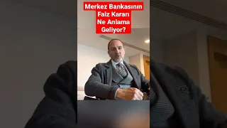 Merkez Bankasının Faiz Kararı Ne Anlama Geliyor? #ekonomi #shorts #haber