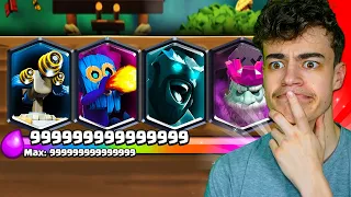 IL a FUSIONNÉ plusieurs CARTES sur CLASH ROYALE ! (C'est incroyable)