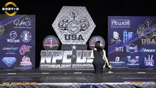 2021 NPC USA Championships First Callout, Awards, Women’s Physique Class A