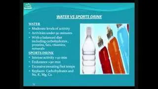 SportMed Safety 2014 - Webinar #2: Best Practices: Hydration for Sport