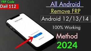 How to Remove Google FRP Lock on Any Phones Easily 2024 | 100% Working