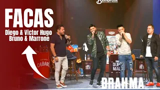 MÚSICA FACAS COM DIEGO & VICTOR HUGO E BRUNO & MARRONE NA LIVE 01/04/2021 | A PRIMEIRA DO ANO