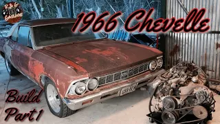 1966 Chevelle build. 454 or 350 Chevy?  part 1