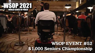 WSOP EV52. Seniors Championship 유일한 한국인으로 고군분투하고 있는 그!!!!! 애들은 가라 가~