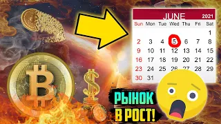 РОСТ БИТКОИНА И РЫНКА КРИПТОВАЛЮТ НАМЕЧЕН НА ТЕКУЩУЮ ДАТУ! ПОЧЕМУ РОСТ НЕИЗБЕЖЕН? ХОМЯКИ ПРОДАЮТ!