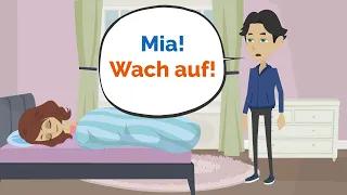 Deutsch lernen | Du kommst zu spät zur Schule! | Wortschatz und wichtige Verben