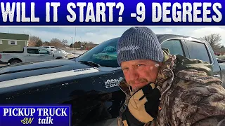 Bitter Cold Start Test with 2023 Chevy Silverado 3.0L Duramax Diesel