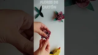 Flores de Cartón de Huevo | reciclaje #diy