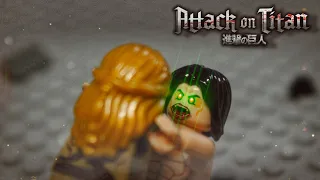 Lego Attack on Titan: Eren eats Warhammer ][ Лего Атака Титанов: Эрен съедает Молотоборца