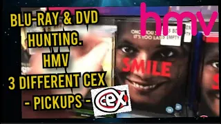 Blu-ray & DVD Hunting. HMV. 3 different CEX Stores. Pick Up’s.