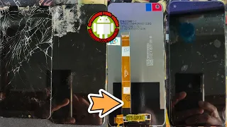 how to change new lcd oppo a54