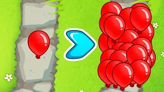 Beating CHIMPS With 100x Bloons?!