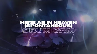 Here As In Heaven (Spontaneous) | Elevation Worship | Jared Batson | Live Drum Cam