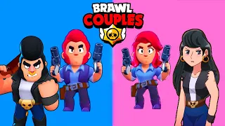 j'ai été SURPRIS de découvrir les MEUFS de certains BRAWLERS 👩‍❤️‍💋‍👨 (brawl stars)