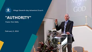 "Authority" | Pastor  Ron Kelly