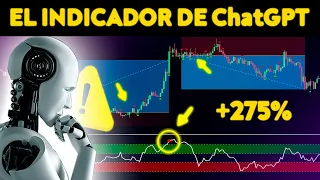 🤑Indicador ChatGPT: Estrategia de Trading Para Ganar Siempre (Tutorial Completo)🤑
