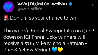 OMI utility speculation! Veve giveaways! My plan for accumulating more!