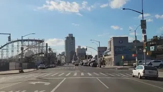 Driving Coney Island - Brooklyn 4K - New York City