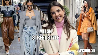WHAT EVERYONE IS WEARING IN MILAN vs PARIS → Milan Street Style Milan Fashion → EPISODE.38