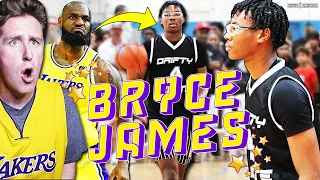 LEBRON JAMES' SON IS CRAZY TALENTED! | Kleschka Vlogs