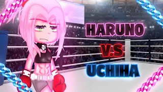 ♀️🌸 HARUNO V.S UCHIHA ⚡♂️ (meme🔥) SASUSAKU🌸🍅 | Boxer AU🩸⛓ |