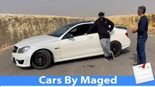 0-100 0-200 100-200 | مع ضيف مخصوص | Mercedes C63 AMG Coupe مرسيدس اي ام جي