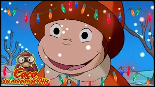 Coco der Neugierige Affe 🎄Affe Ein Schal im Frühling ⛄Weihnachten ⛄Ganze Folgen Cartoons für Kinder