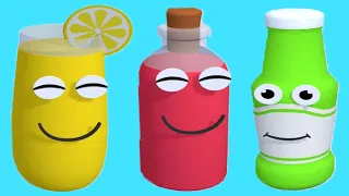 Juice Run - Gameplay Walkthrough - All Levels (IOS, Android)