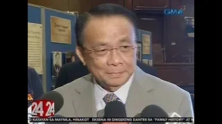 24 Oras: CJ Bersamin, walang nakikitang dahilan para manghimasok ang ibang bansa sa ...