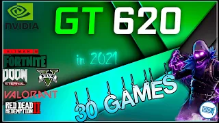 *NVIDIA GeForce GT 620 1gb in 25 GAMES  | 2021