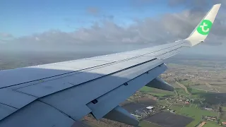 Landing at Eindhoven (EIN) on Transavia's HV6514 flight from Ibiza