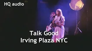 Grace VanderWaal Talk Good Irving Plaza New York City Just the Beginning Tour HQ audio 11/13/17