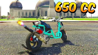 Arrancones En Mi Nueva Moto De  650 CC Gta Rp