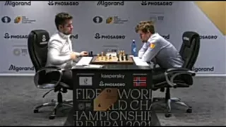 Carlsen Reacts to Nepo's g3 blunder