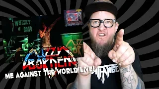 Reaction to LIZZY BORDEN "Me Against The World"  Live