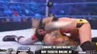 CM punk vs Edge part 1 Smackdown 25/4/08