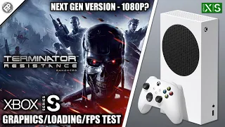 Terminator Resistance: Next Gen Version - Xbox Series S Gameplay + FPS Test