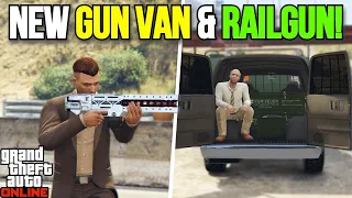 How To Unlock New Railgun & Gun Van In GTA 5 Online!