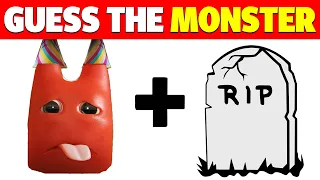 Guess The MONSTER By VOICE & EMOJI | GARTEN OF BANBAN 7 | DEAD BANBAN, SYRINGEON