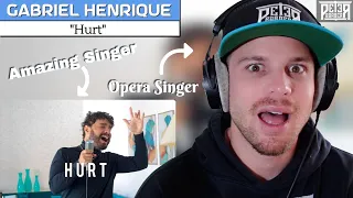 Gabriel Henrique STUNS Opera Singer | "Hurt" (First-Time Reaction & ANALYSIS)