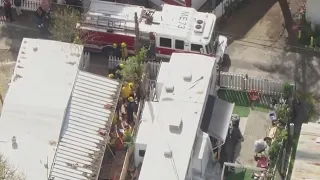 Fontana woman becomes stuck inside sinkhole