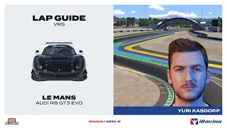 iRacing Lap Guide: Ferrari 488 GT3 EVO at Le Mans