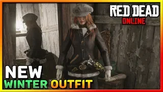 Red Dead Online NEW Winter Outfit after the Holiday Update - LET IT SNOW in Red Dead Online