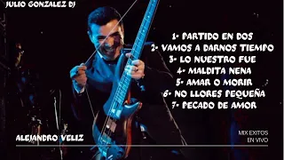 Alejandro Veliz Enganchados En Vivo || JULIO GONZALEZ DJ