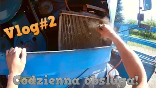 Vlog#2 | Codzienna obsługa kombajnu Bizon SAMPO 2020!