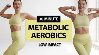 30 MINUTE METABOLIC CARDIO AEROBICS WORKOUT FOR WEIGHT LOSS | No Jumping | Fun & Sweaty | Standing