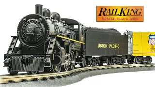 Vintage RailKing O-Gauge Union Pacific 2-6-0 Steel Rail Freight Hauler Model Train Set Review