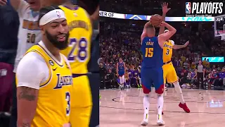 Even Anthony Davis Couldn't Believe This Nikola Jokic Shot!