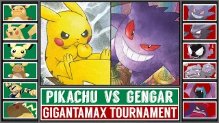 Quarterfinal: GMAX PIKACHU vs GMAX GENGAR | Gigantamax Pokémon Sword&Shield Tournament [Battle #4]