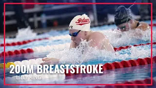 Lilly King With Dominant Swim in 200M Breaststroke | 2024 TYR Pro Swim Series Westmont